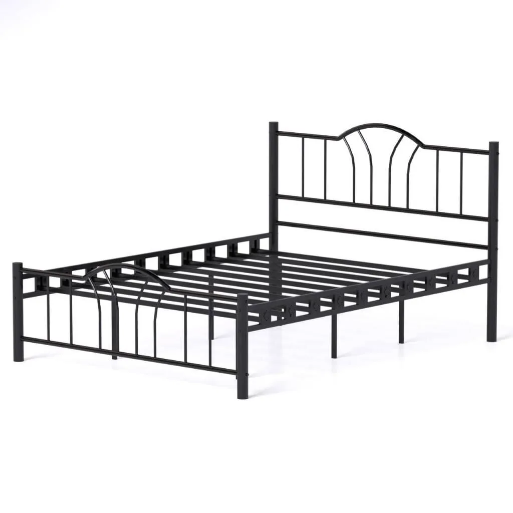 Bella Metal Bedstead 120x200 ARM141 Black