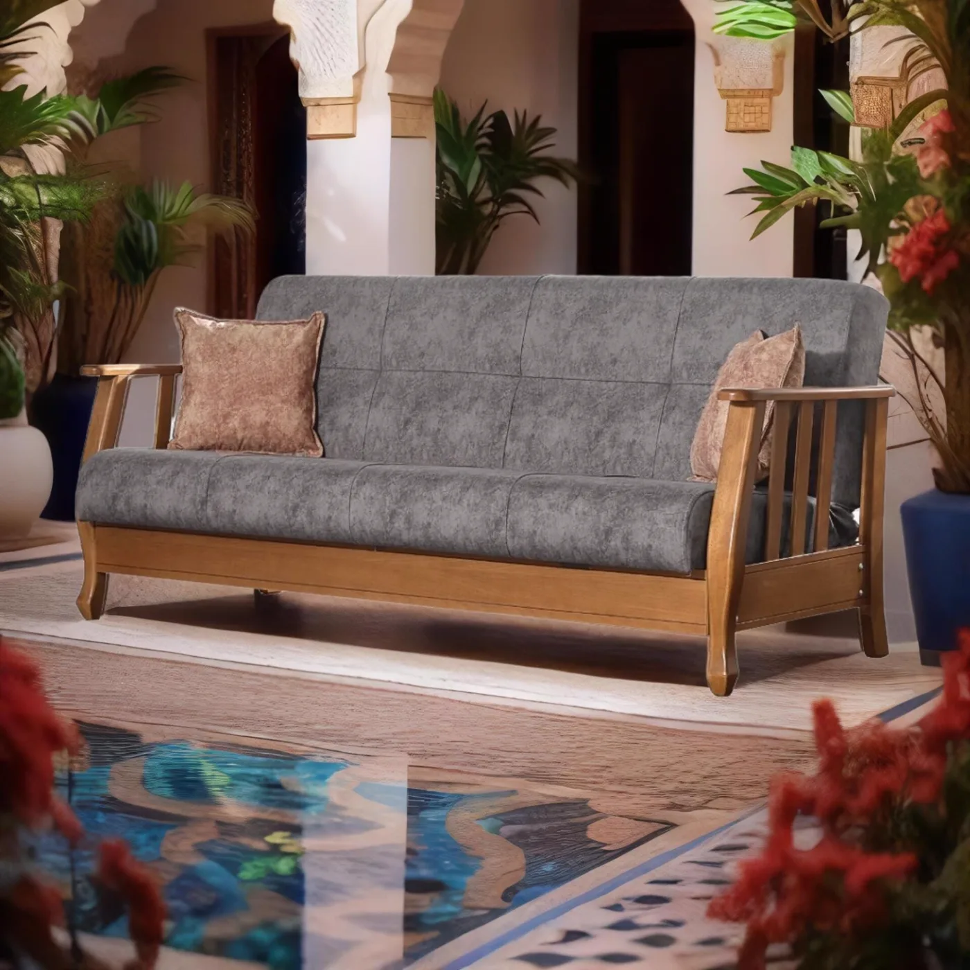 Karya Scandinavian Sofa MDN105A