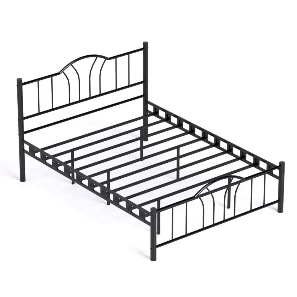 Bella Metal Bedstead 140x200 ARM143 Black