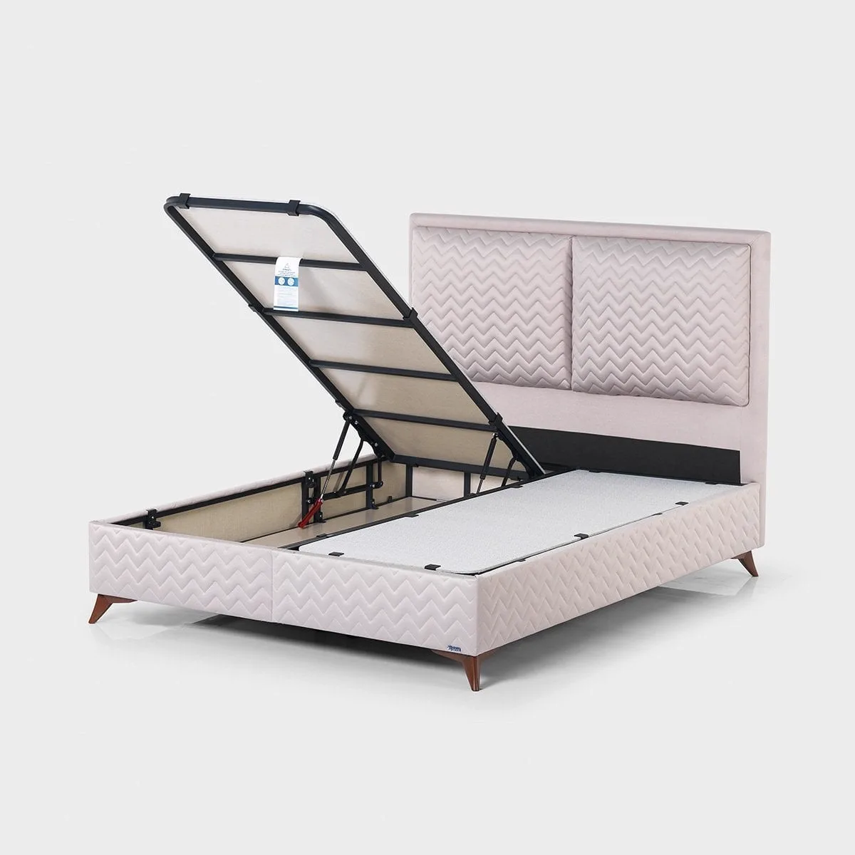 Cozy 200x200 Divan Base & Headboard Set