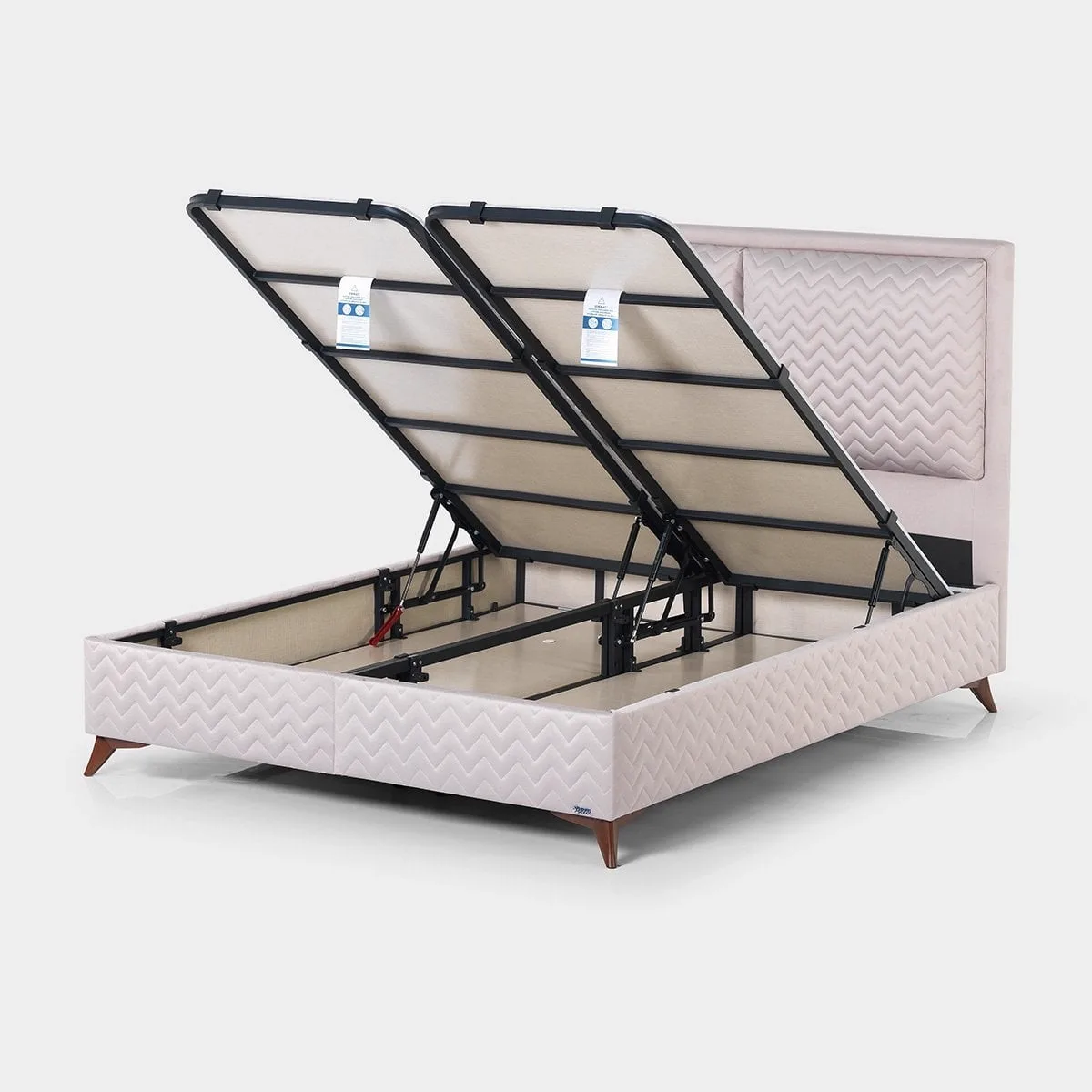 Cozy 200x200 Divan Base & Headboard Set