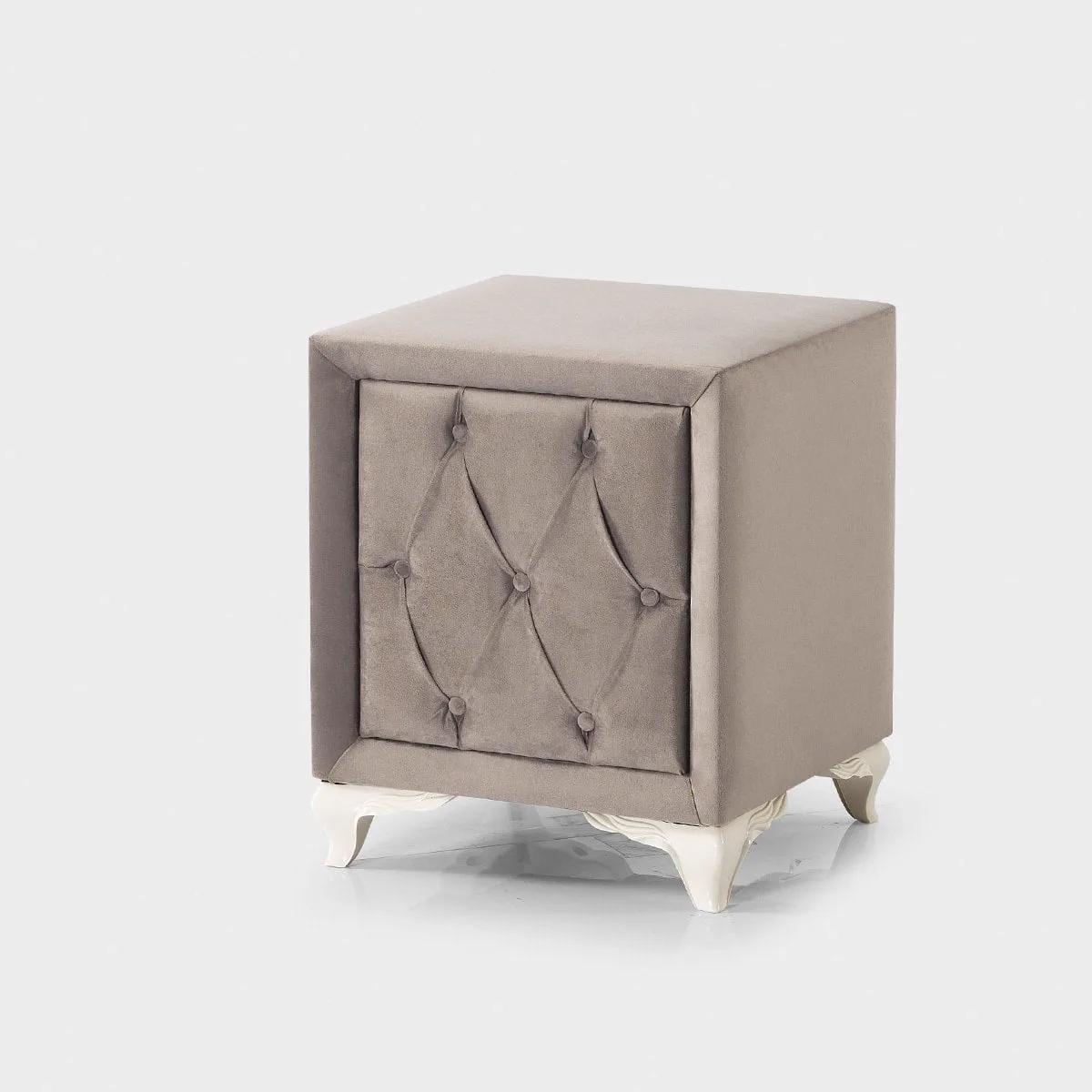 Armis Marissa Mink Bedside Table - Mobilya Dukkanim