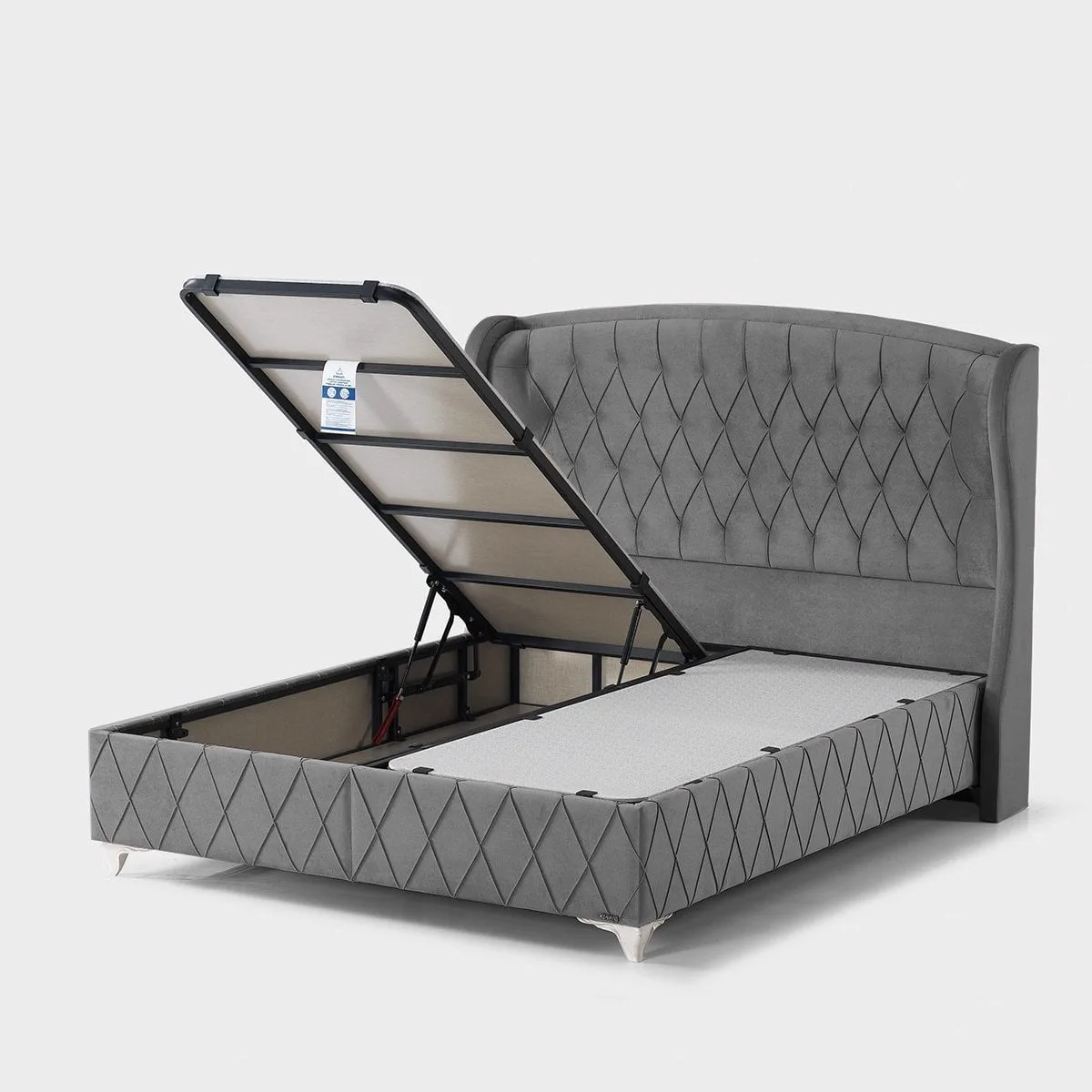 Marissa Anthracite 160x200 Divan Base