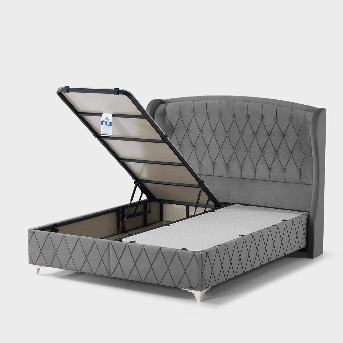 Marissa Anthracite 120x200 Divan Base