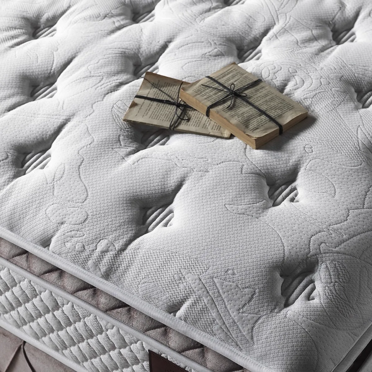 Marissa Mink 90x200 Mattress, Divan Base & Headboard Set