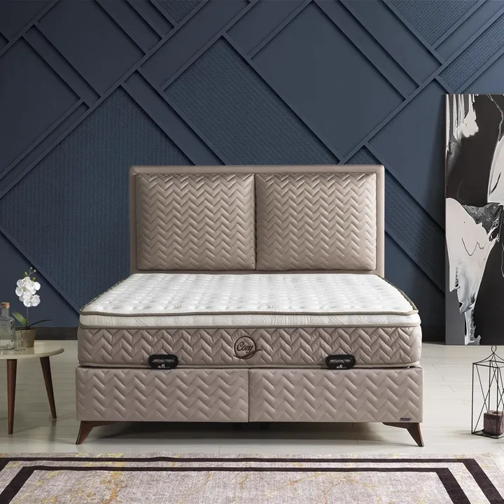Armis Cozy 200x200 Yatak, Baza, Başlık Seti - Mobilya Dükkanım
