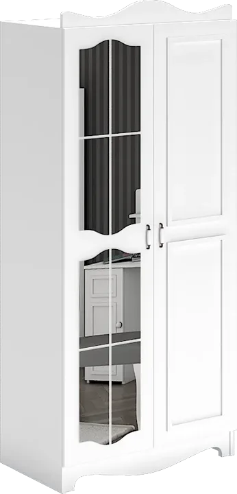 Ruyam 2-Door Mirrored Cabinet WD26029