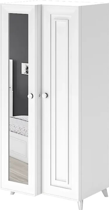 Helen 2-Door Mirrored Cabinet WD27020