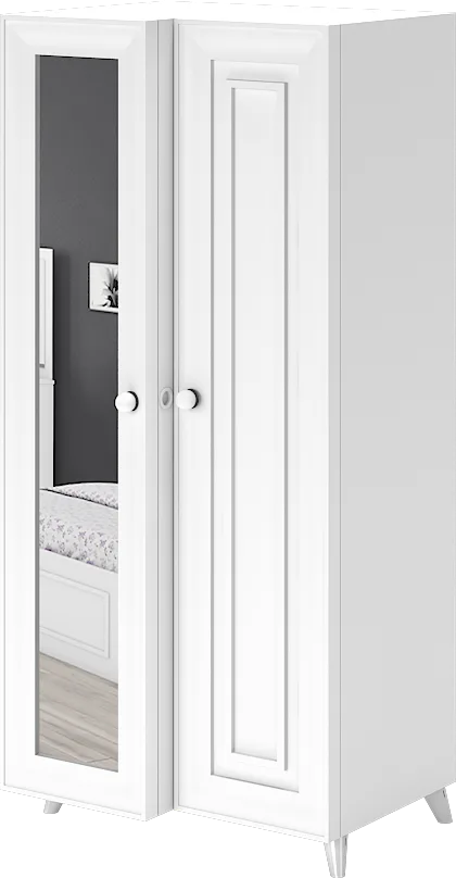 Helen 2 Kapılı Aynalı Dolap WD27020