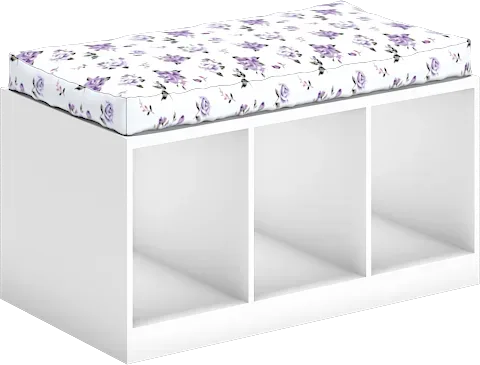 Helen Pouffe with Shelf WD27170