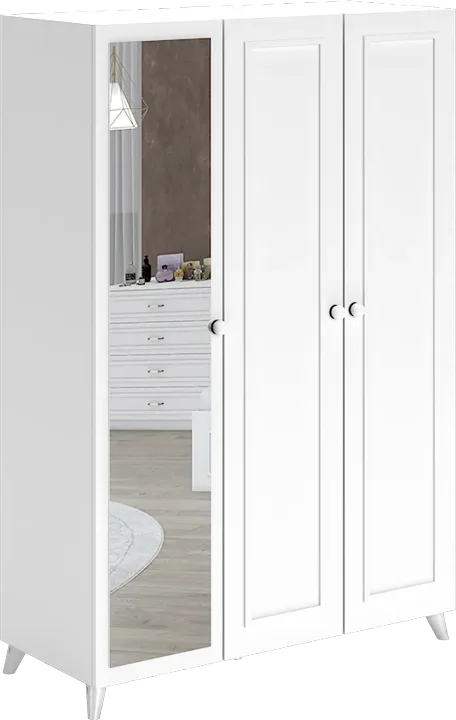 Hanzade 3-Door Mirrored Cabinet WD21009