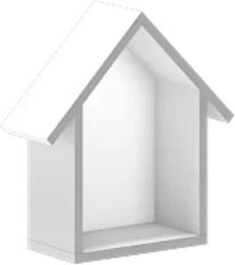 Gable Wall Shelf WD8300