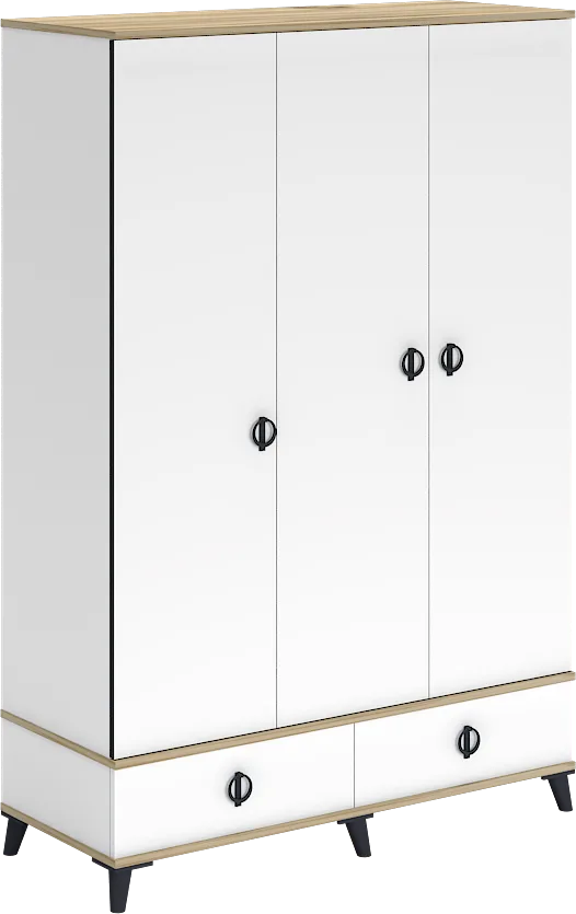 Beyzade 3-Door Cabinet WD12010