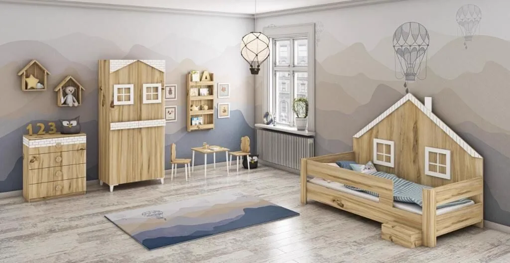 Picasso 2-deurs kinderkamerset WD3324