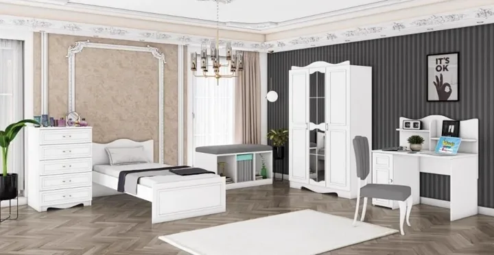 Ruyam 3-Door Youth Room Set WD26133
