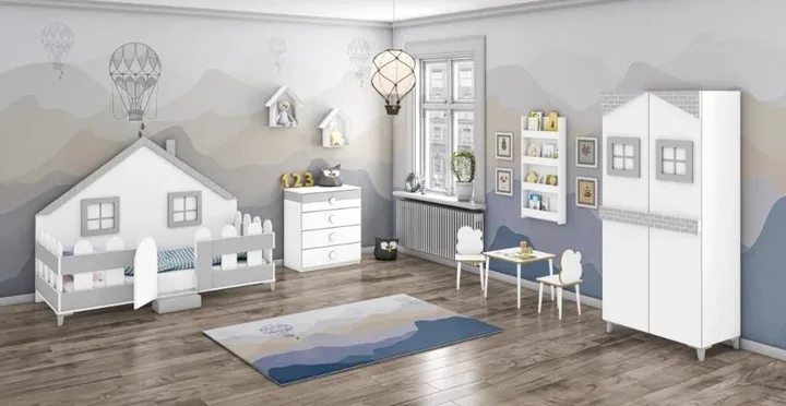 Picasso 2-Door Park Children's Room Set WD3323