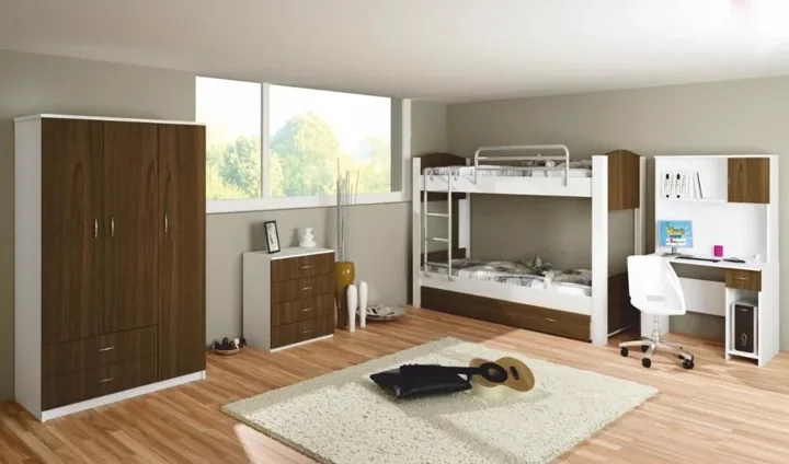 Hayal Etagenbett Jugendzimmer-Set WD1132
