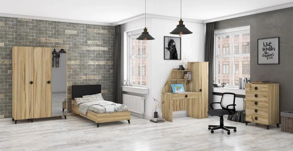 Set cameretta per ragazzi Dolunay WD29132