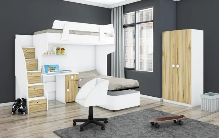 Benim Dunyam 5-Divan-Base Children's Bedroom Set WD17215