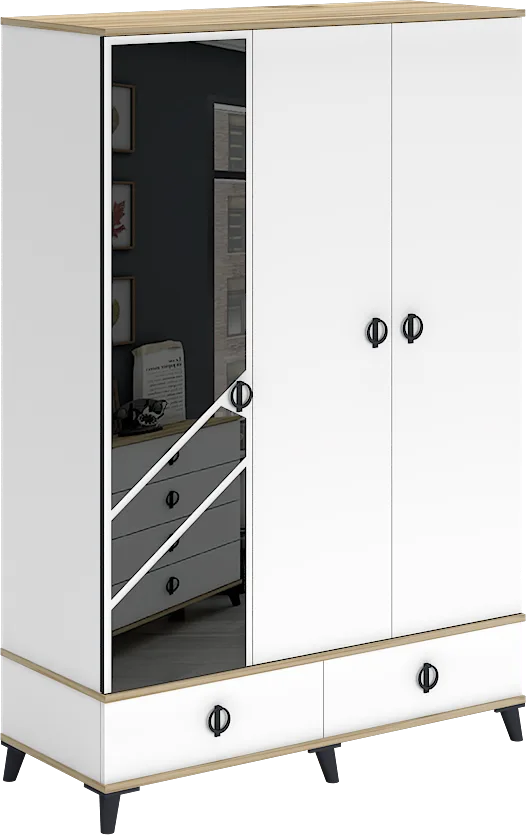 Beyzade 3-Door Youth Room Set WD12132