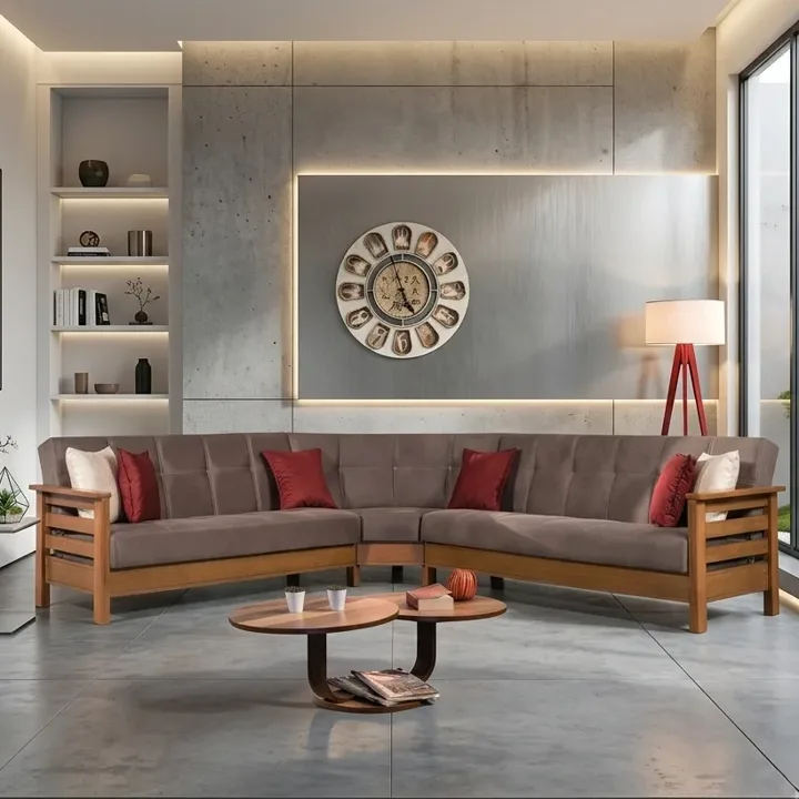 MD Royal 2 Skandinavisches Ecksofa MDN104
