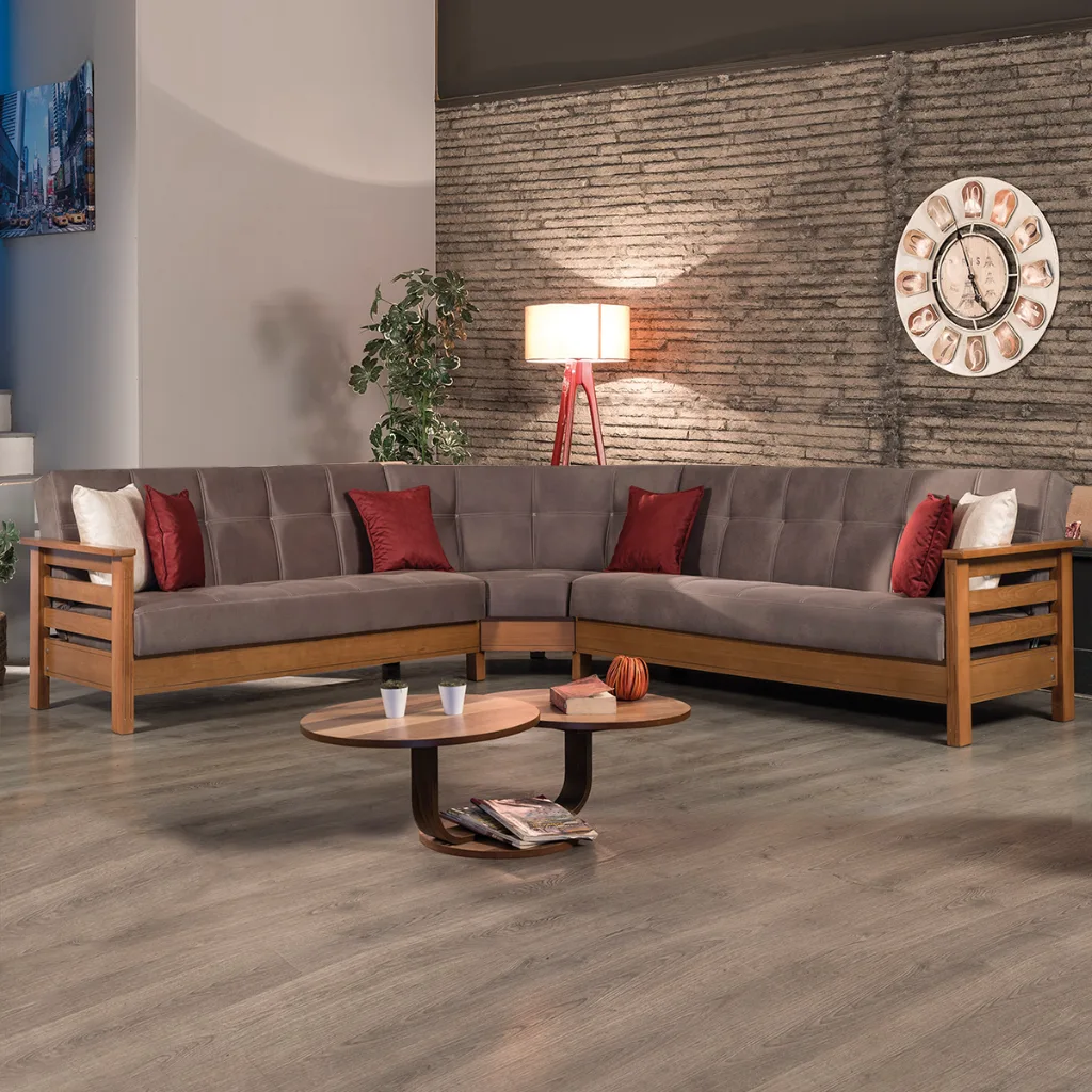 MD Royal 2 Skandinavisches Ecksofa MDN104