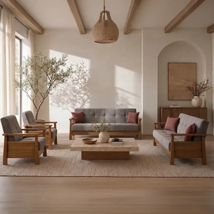 Ensemble de canapés scandinaves Cenova 2 MDN102