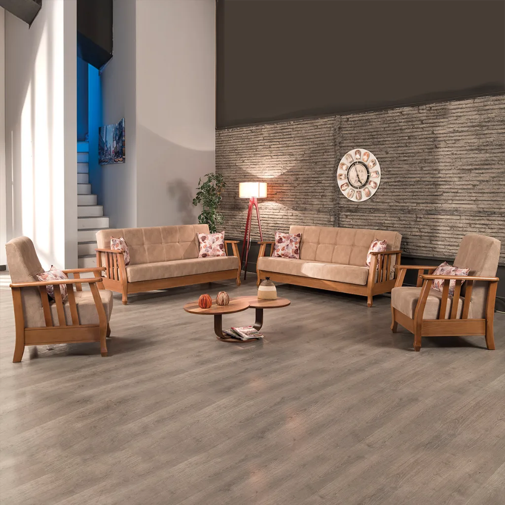 Karya 2 Scandinavian Sofa Set MDN105