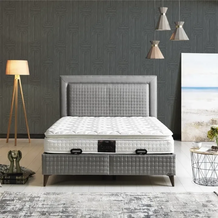 Viva 180x200 Double Mattress, Divan Base, Headboard Set