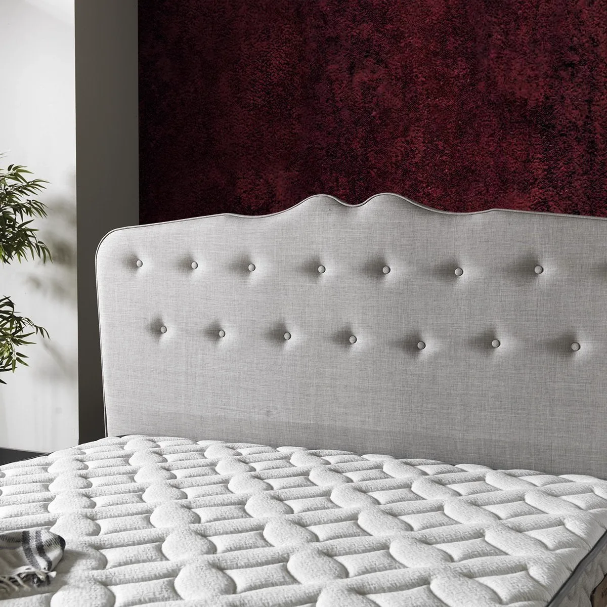 Comfort 160x200 Mattress, Divan Base & Headboard Set