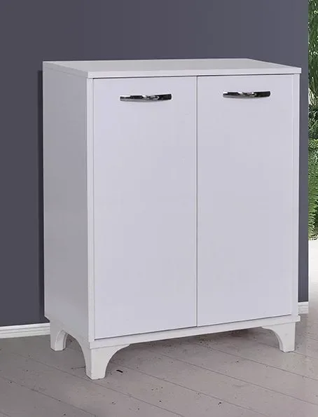 MD Lukens White Shoe Cabinet U812