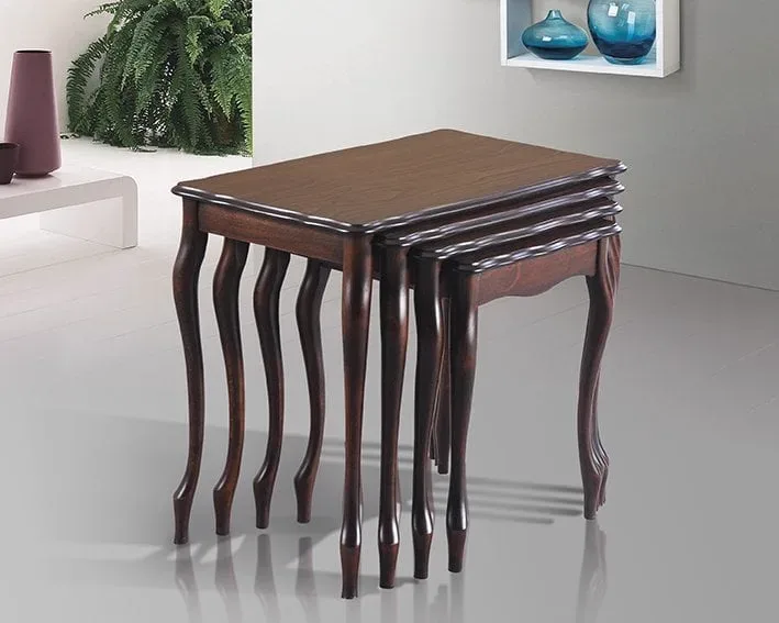 MD Lukens Walnut Nesting Tables U593
