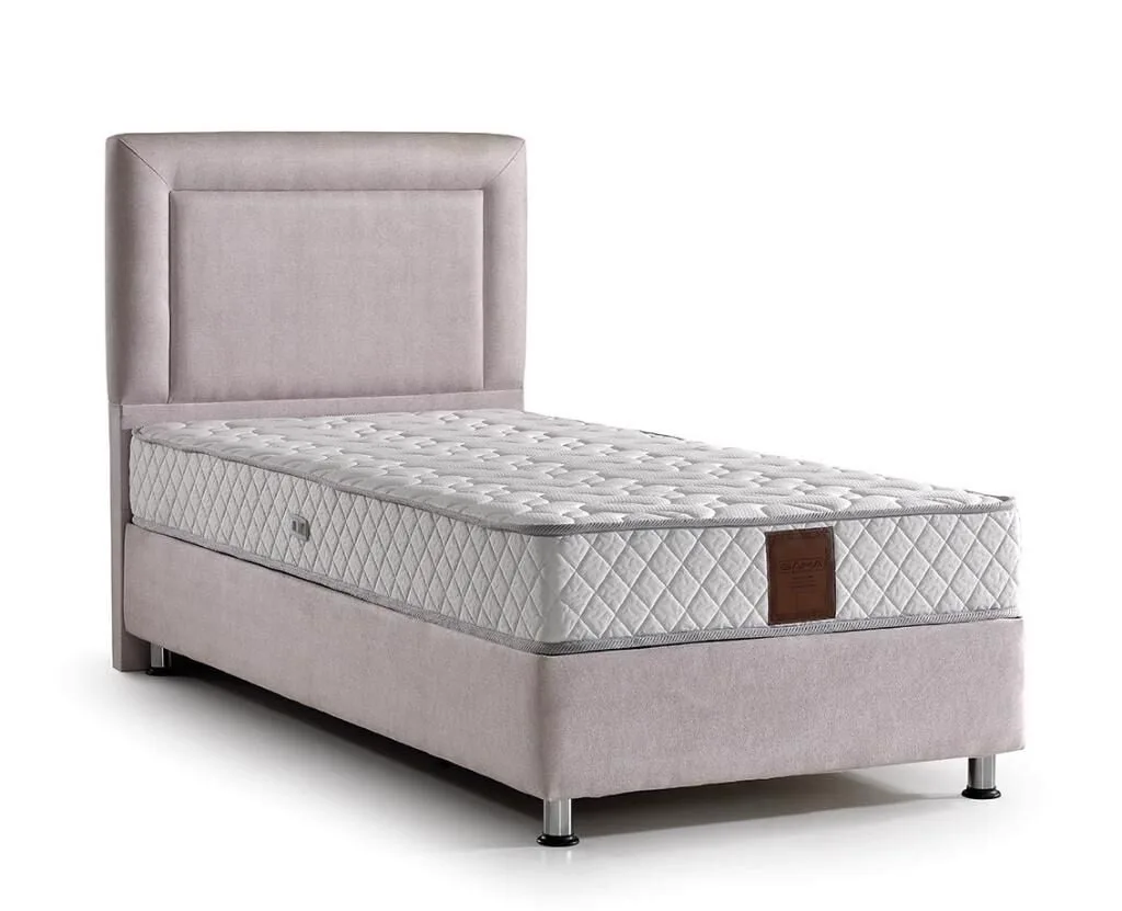 Regal 90x190 Single Mattress, Divan Base & Headboard Set GM122