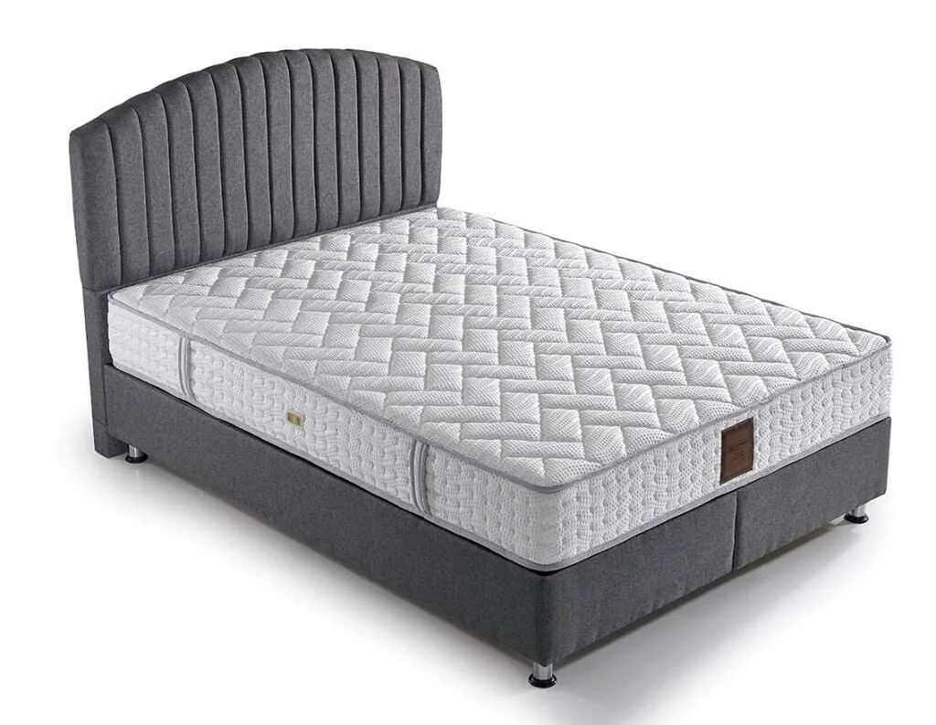 Armoni 160x200 Doppel Matratze, Bettkasten & Kopfteil Set GM120