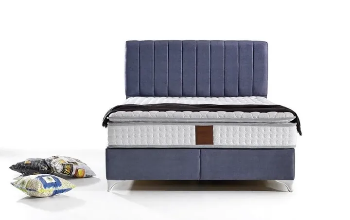 MD Focus 200x200 Double Mattress, Divan Base, Headboard Set GM117