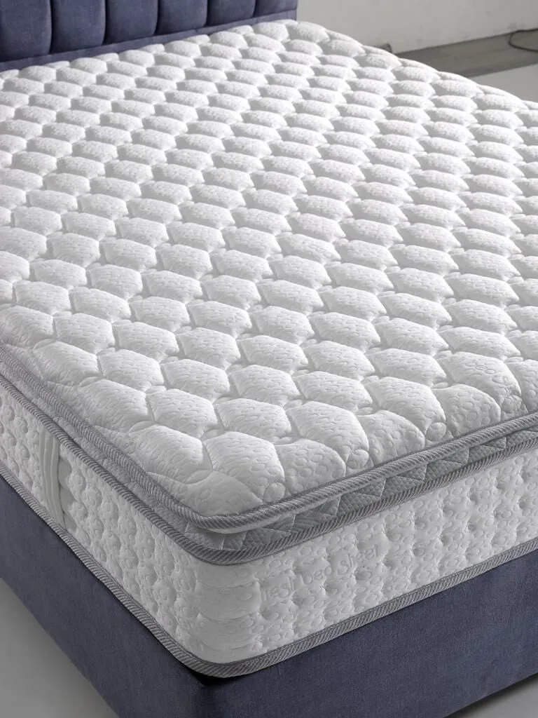 MD Focus 200x200 Double Mattress, Divan Base, Headboard Set GM117