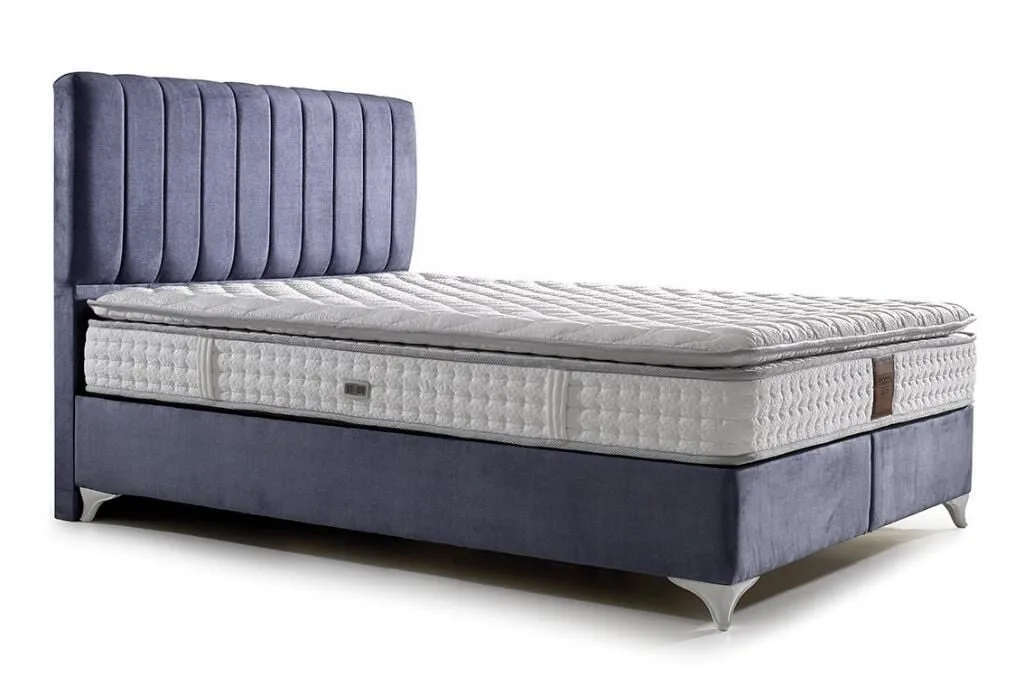 MD Focus 200x200 Double Mattress, Divan Base, Headboard Set GM117