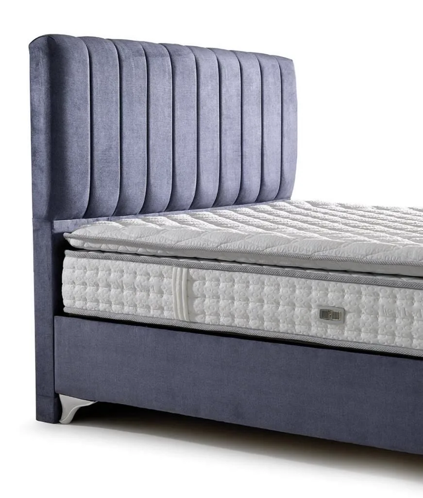 MD Focus 200x200 Double Mattress, Divan Base, Headboard Set GM117