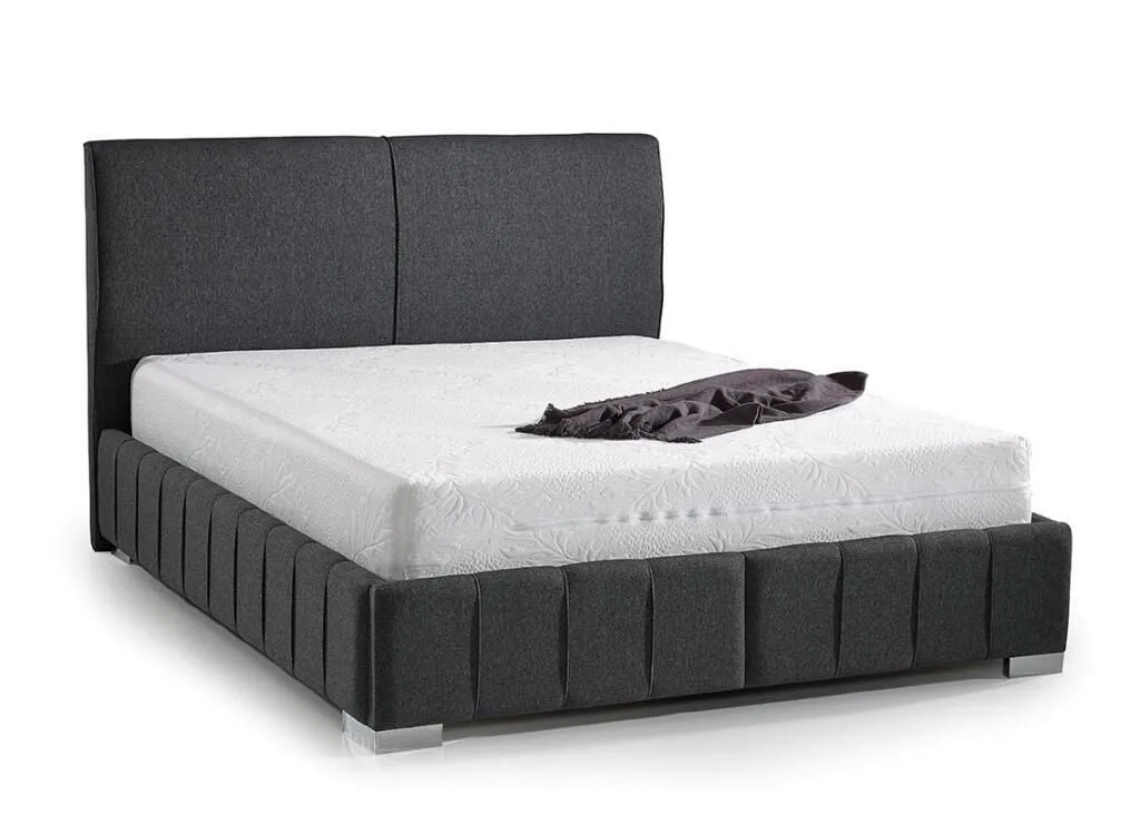 MD Comfort 140x190 Double Mattress, Divan Base, Headboard Set GM113