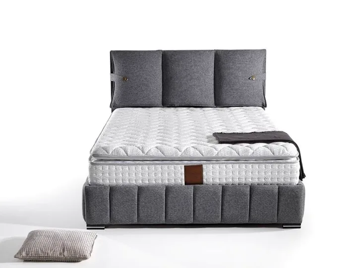 Set materasso matrimoniale Grande 200x200, base letto e testiera GM109