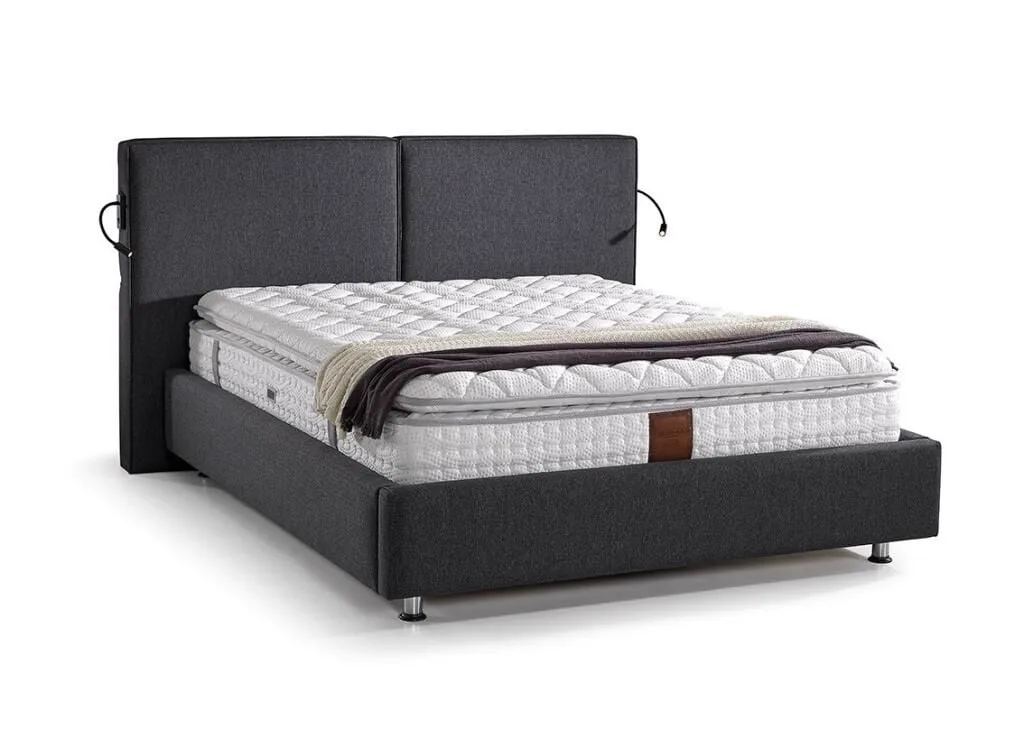 Original Suit 150x200 Double Mattress, Divan Base & Headboard Set GM102
