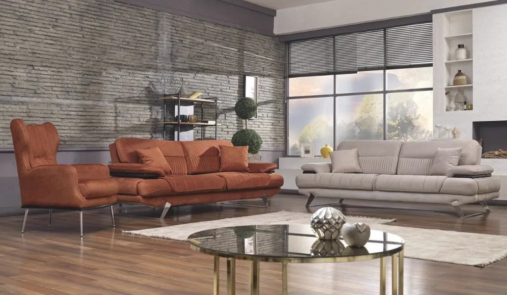 Tarz Metal Sofa Set ARG105