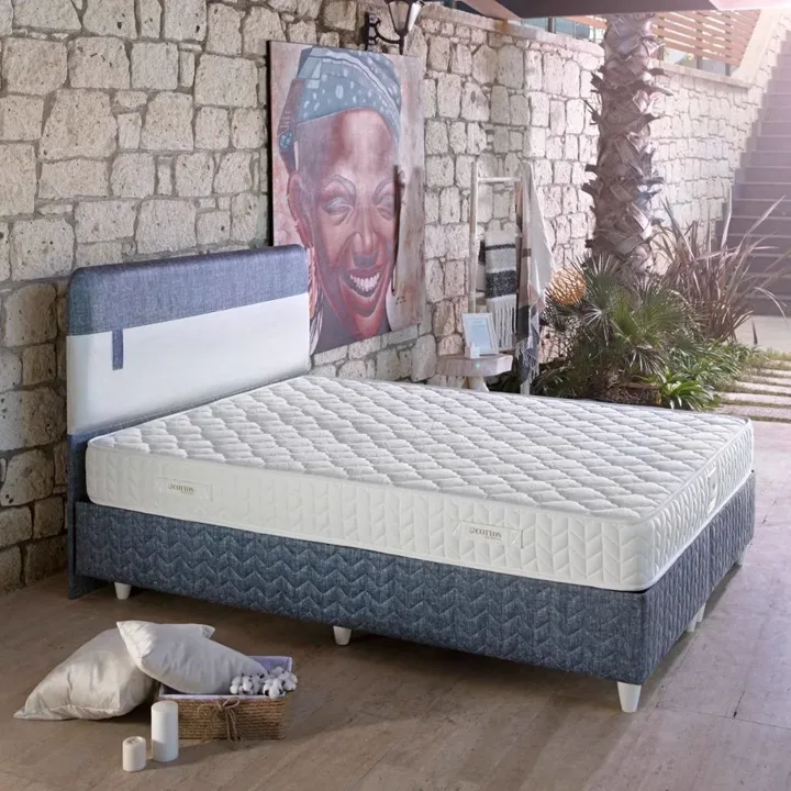 MD Siesta 90x200 Mattress, Divan base, Headboard Set CB1121