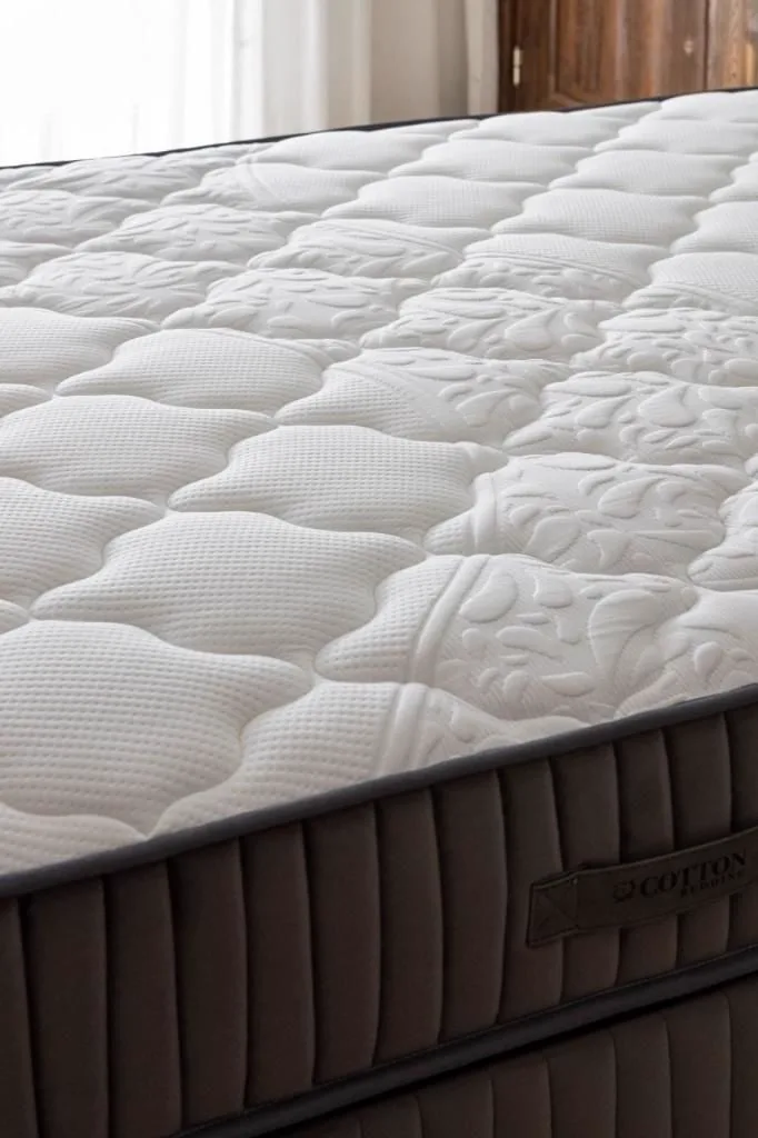 MD Vita 200x200 Double Mattress, Divan Base, Headboard Set CB1111