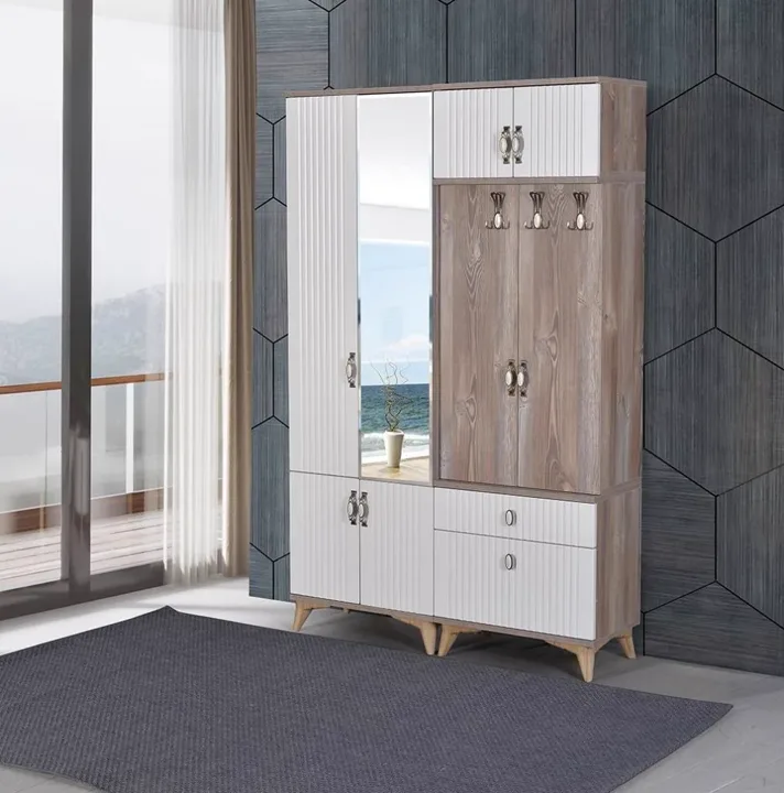 Ruya Patik-Cream Coat Stand E8006