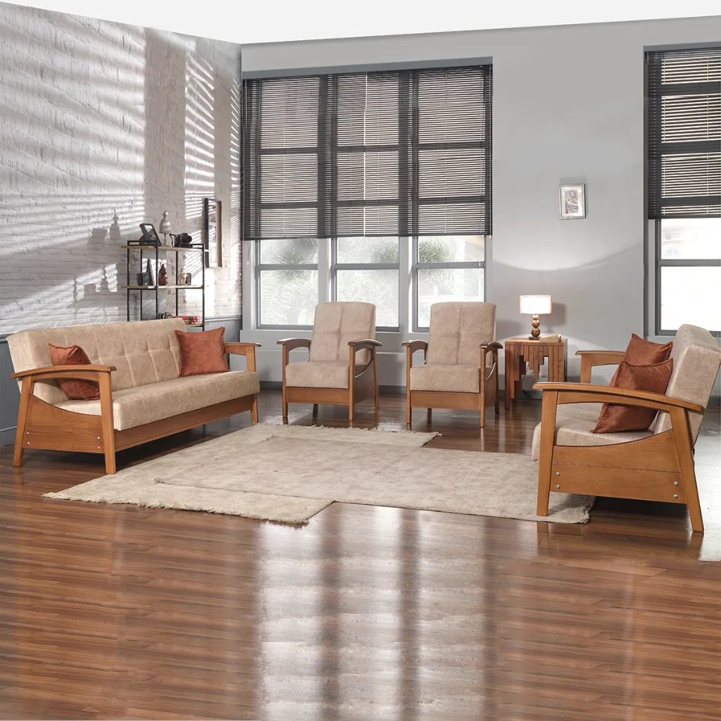 Acelya Scandinavian Sofa Set MDN101