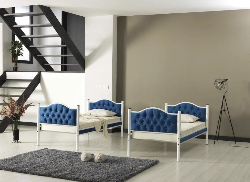 Melis Bunk Bed 90x190 ARM001 Blue