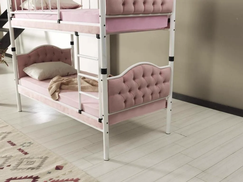 Melis Bunk Bed 90x200 ARM002 Pink