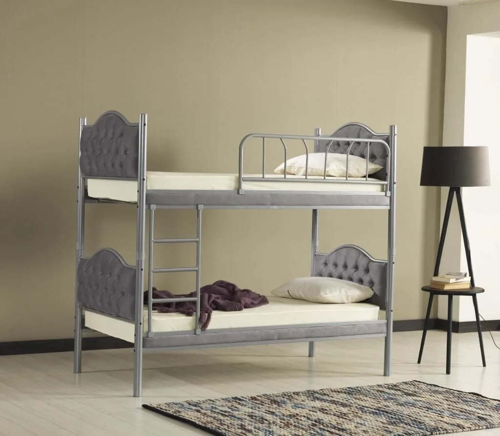 Melis Bunk Bed 90x200 ARM002 Grey