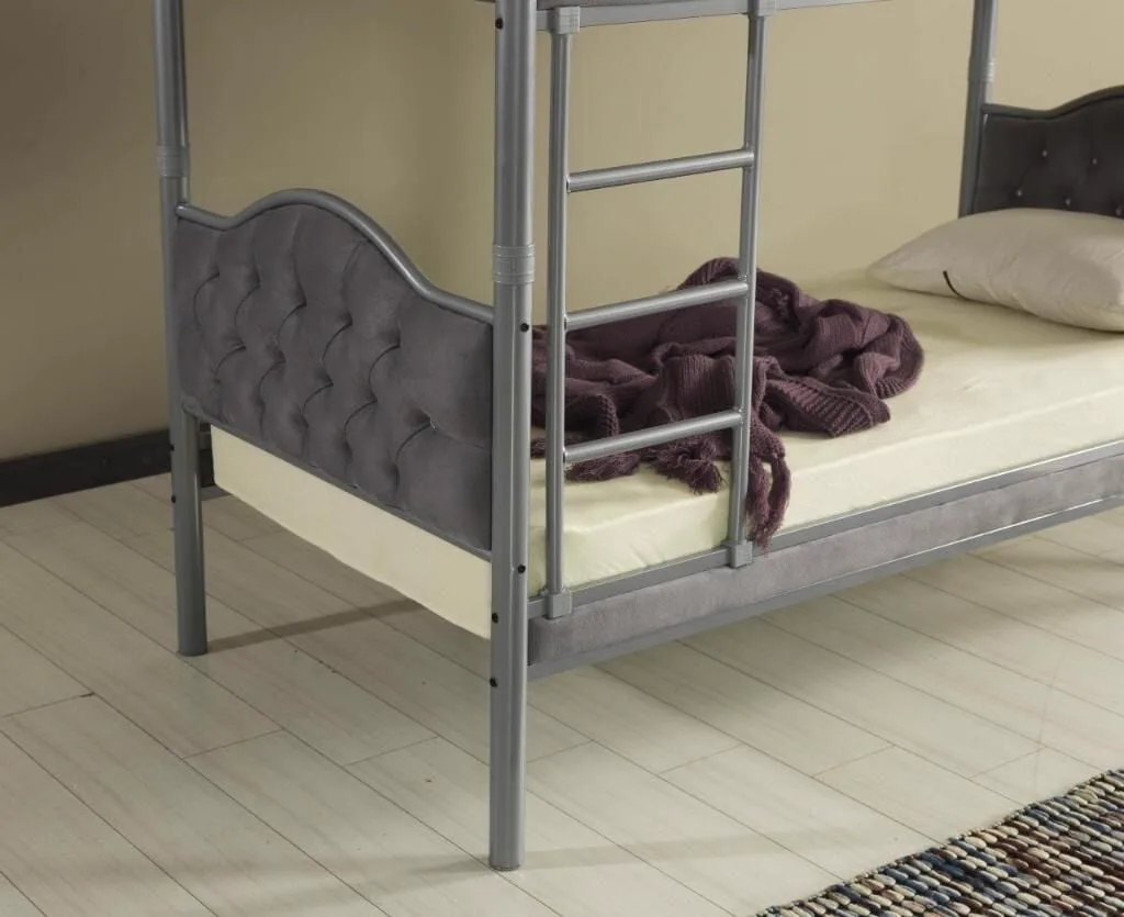 Melis Bunk Bed 90x200 ARM002 Grey